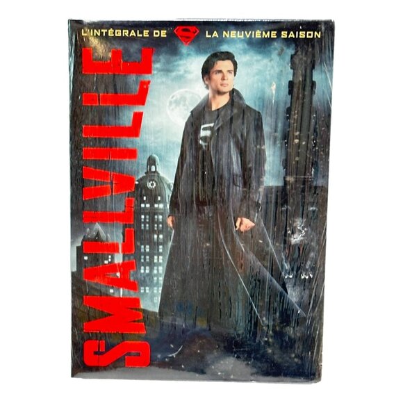 Smallville DVD Boxset 9th Season Francais French New Sealed Region US Canada - Picture 1 of 4